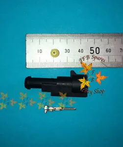 1-way Male Connector with pin & seal - Genuine AMP SUPERSEAL - Picture 1 of 9