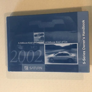 2002 Saturn S Series Owners Manual Handbook OEM - Bild 1 von 1