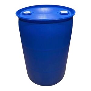 Brand new food grade 55 gallon plastic water storage barrel drum