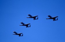 35mm Original Slide USAF Fairchild Republic A-10-A Thunderbolts RIAT 1997