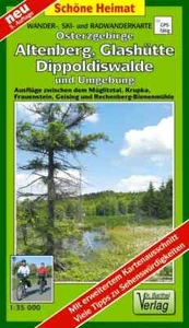 Wanderkarte Osterzgebirge, Altenberg, Glashütte, Dippoldiswalde - Bild 1 von 1