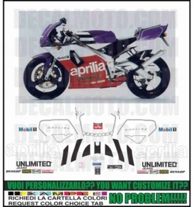 ADESIVI RS 125 1992 EXTREMA REPLICA REGGIANI KIT COMPATIBILE - Picture 1 of 1