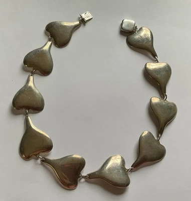 Collar Hoja Modernista Plata Esterlina K. Young ¡¡SIN RESERVA!!! Foto 1 de 3