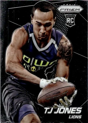 2014 PANINI PRIZM TJ JONES RC #213 RC DETROIT LIONS 2335 - Image 1 of 2