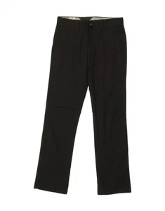 Pantalones chinos VOLCOM para mujer cintura alta EE. UU. 12 grandes W28 L27 algodón negro CI70 - Imagen 1 de 3