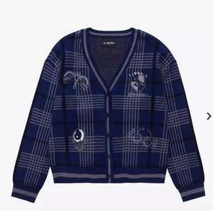 Harry Potter Ravenclaw Women's Cardigan Sweater Large  No Flaws EUC - Picture 1 of 11