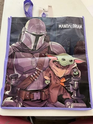 Star Wars MADALORIAN  Reusable Halloween Candy Tote Bag NWT - Image 1 of 2