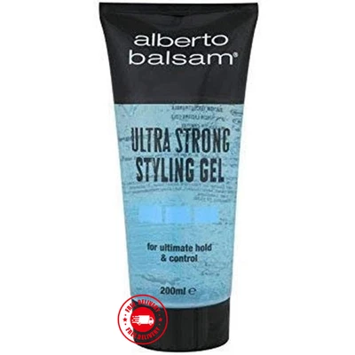 Alberto Balsam Ultra Strong, Hair Styling Gel for Ultimate Hold 200ml.