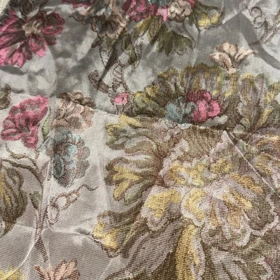 Bufanda Larga Baar & Beards Vintage Hecha en Japón 51x11" 100% Seda Foto 1 de 4