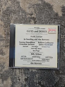 Guys & Dolls Original Broadway Musical Cast CD Frank Loesser Damon Runyon - Picture 1 of 3