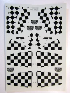 MicroScale Decal Sheet 1:32 #32-16 Scale P-51D Mustang Checker Tails - Picture 1 of 5