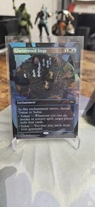 MTG Glacierwood Siege - Foil - Borderless-Tarkir: Dragonstorm- Never Played - Picture 1 of 4