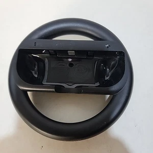 Original Black Nintendo Switch Joy-Con Steering Wheel OEM HAC-017 Mario Kart - Picture 1 of 5