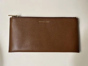 MICHAEL Michael Kors Jet Set Travel Long Slim Leather Wallet Soft Sleek New - Picture 1 of 7