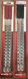 Vintage Craftsman USA  3/8” 1/2" Drive Socket Holder Rails 2 New  2Packs - Picture 1 of 4