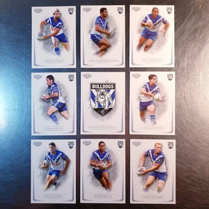 2019 NRL Elite Base Team Set (9 Cards) Canterbury Bankstown-Bulldogs - Picture 1 of 3