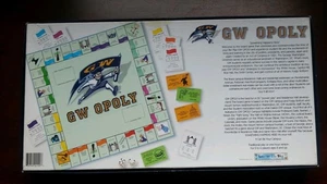 George Washington University monopoly trading game GW OPOLY - RARE !!  BRAND NEW - Picture 1 of 3