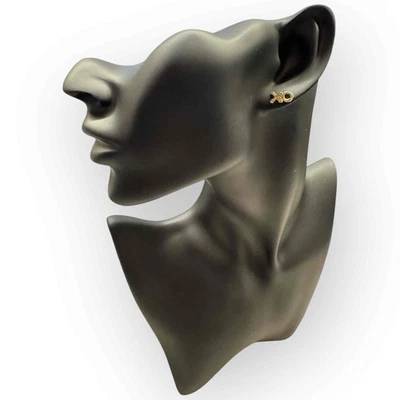 NWT Golden XO Stud Earrings from Rachel NYC. - Image 1 of 4