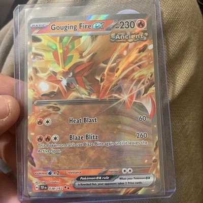 Gouging Fire ex 038/162 SV05: Temporal Forces Holo - Image 1 of 2