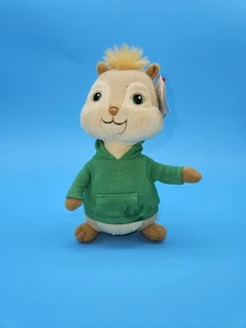 Alvin and the Chipmunks Theodore Plush 6” Stuffed Animal Toy w/ Tag Squeakquel” - Picture 1 of 4