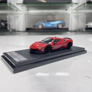 Focal Horizon 1:64 Red Novitec SF90 Zagato Hardtop Alloy Car Model - Picture 1 of 4