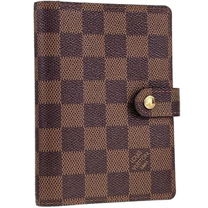 Louis Vuitton Notizbuch Damier Agenda PM Leder Braun 3076 - Bild 1 von 23