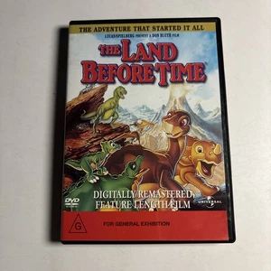 The Land before Time - The Movie : Vol 1 (DVD, 1988) Region 4 &2 - Picture 1 of 3