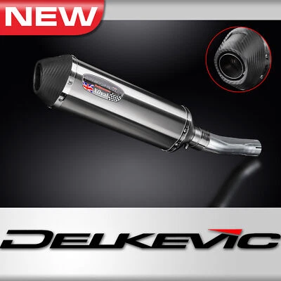 Silenciador de escape Honda CB500F 2013-2019 Delkevic Slip On 13,5" acero inoxidable X-Oval  Foto 1 de 4
