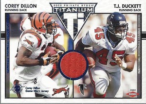 2002 Titanium Football Card Pick (Inserts)