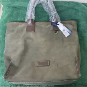 Dooney & Bourke SS187 MO Bella Shopper - Moss - Vintage NWT - Picture 1 of 8