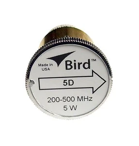 Bird 5D Plug-in Element 0 to 5 watts 200-500 MHz for Bird 43 Wattmeters - Picture 1 of 3