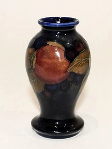 William Moorcroft Pomegranate Miniature Vase — 10 cm — AF - Picture 1 of 11