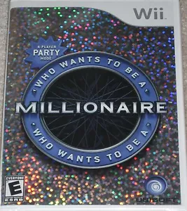 NEU Wii Wer wird Millionär? Factory Sealed MIB Free Shipping! - Bild 1 von 2