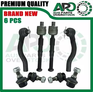 Inner & Outer Tie Rod End Sway Bar Links For MISTUBISHI PAJERO NS 2006-2008 - Picture 1 of 3