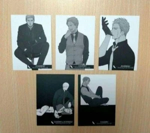 Yoneda Kou Bonus Trading Cards Set of 5 The Bird Who Sings Don't Fly - Picture 1 of 1