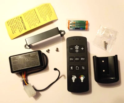 Harbor Breeze Boltz Mac III Ceiling Fan Remote/Receiver Set Paired FA0188A AM-3L - Image 1 of 4