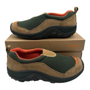 Merrell Jungle Moc Breeze SE Shoes Men's 8 M Veridian Green Brown Slip On Hiking - Picture 1 of 10
