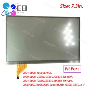 Panel digitalizador pantalla táctil LCD apto para Lexus GS300 GS350 IS350 RX330 Toyota Prius - Imagen 1 de 5