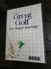 Sega Master System Sms Great Golf Cib