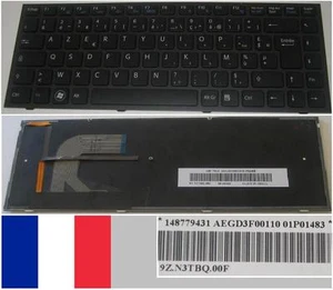 Tastatur AZERTY Französisch Sony VPC-S 148779431 AEGD3F00110 9Z.N3TBQ.00F - Bild 1 von 1