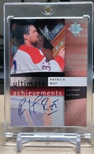 2007-08 Ultimate Collection Ultimate Achievements #UAPR Patrick Roy AUTO *3/3*