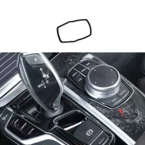 18-21 Middle Console Trim Black Titanium Multimedia Frame For BMW X3 G01 X4 G02 - Picture 1 of 4