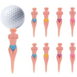 5 Pcs Attractive Muscular Gentleman Tee 76mm Golf Ball Holder Golf Tee Gift - Picture 1 of 8