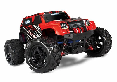 TRAXXAS TETON Rosso Automodello Elettrico 4x4 1/18 MONSTER TRUCK TXX 76054-1 - Immagine 1 di 4