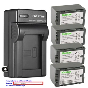 Kastar Battery AC Wall Charger for Hitachi DZ-BP16 DZ-BP28 Panasonic CGR-D220 - Picture 1 of 11