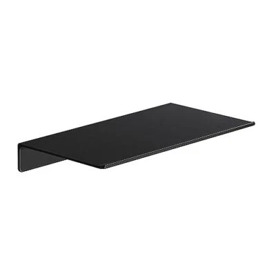  Small Floating Shelf for Wall Storage, Mini Display Shelf for 8 IN Black - Image 1 of 4
