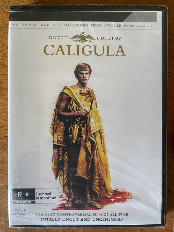CALIGULA DVD Uncut Edition Tinto Brass Region 4 New & Sealed - image 1 of 1