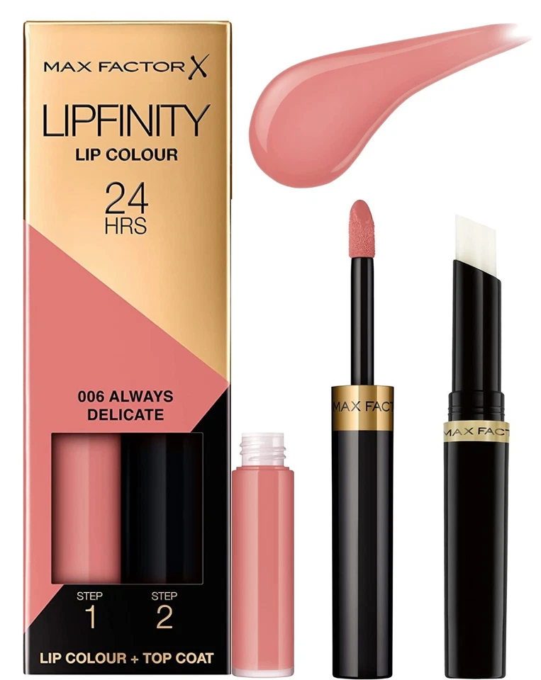 Max Factor Lipfinity 24HR Lip Colour Lipstick Sealed boxed -Choose Your Shade- - Image 1 of 1