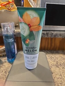Bath and Body Works Cucumber Melon Body Cream 8 oz - Picture 1 of 1