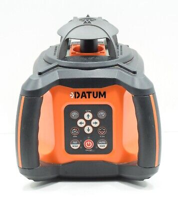 Datum DTR80R Rotary Laser Level With Carry Case Auto-level Dual Grade Speed Tilt • 575.58£